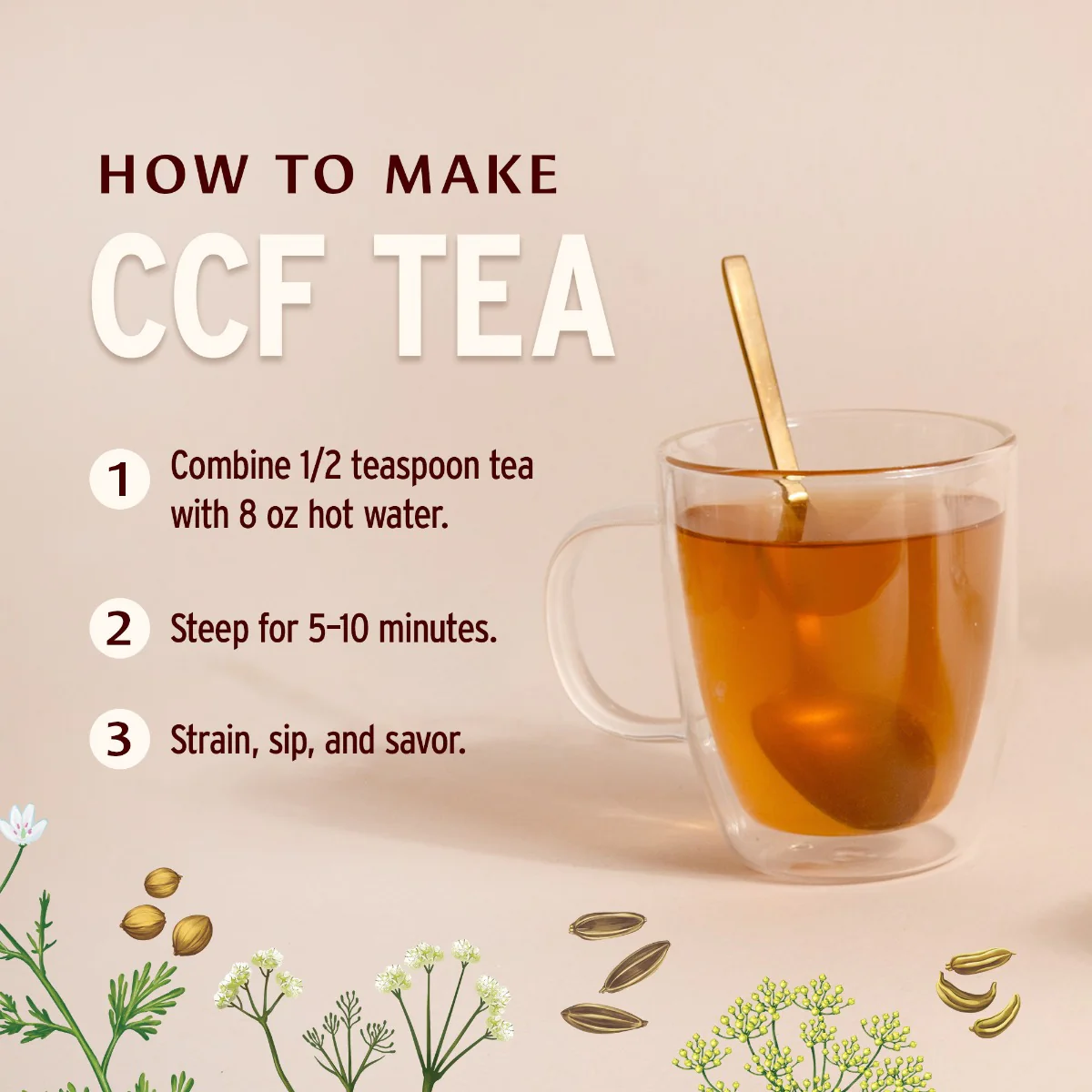 CCF Tea (Cumin, Coriander, Fennel) - Image 5